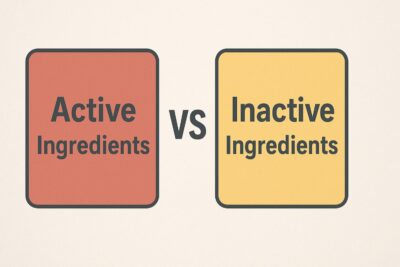 Active and Inactive Ingredients: Key Differences Explained