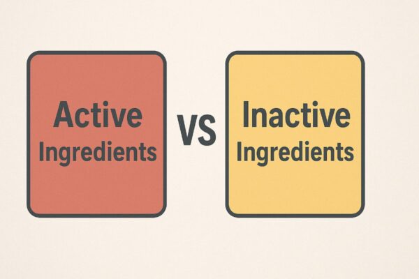 Active and Inactive Ingredients: Key Differences Explained